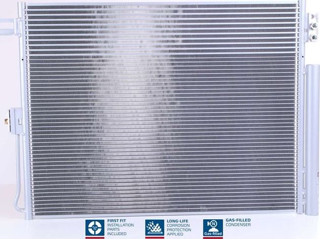 Радиатор кондиционера (конденсатор) Nissens (алюминий). Артикул 940411