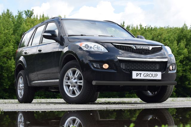 Защита PT Group переднего бампера одинарная d=63 мм ШАГРЕНЬ (ППК) для Haval H5 2020-2021. Артикул HVH330204