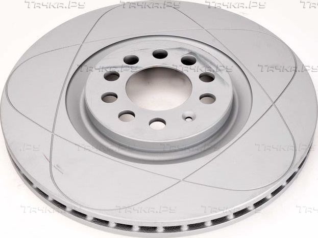 Тормозной диск ATE PowerDisc передний для Volkswagen Golf IV 1997-2006. Артикул 24.0325-0123.1