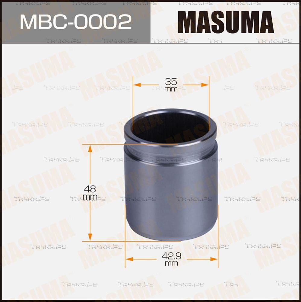 Поршень тормозного суппорта Masuma передний для Subaru Impreza II 2000-2009. Артикул MBC-0002