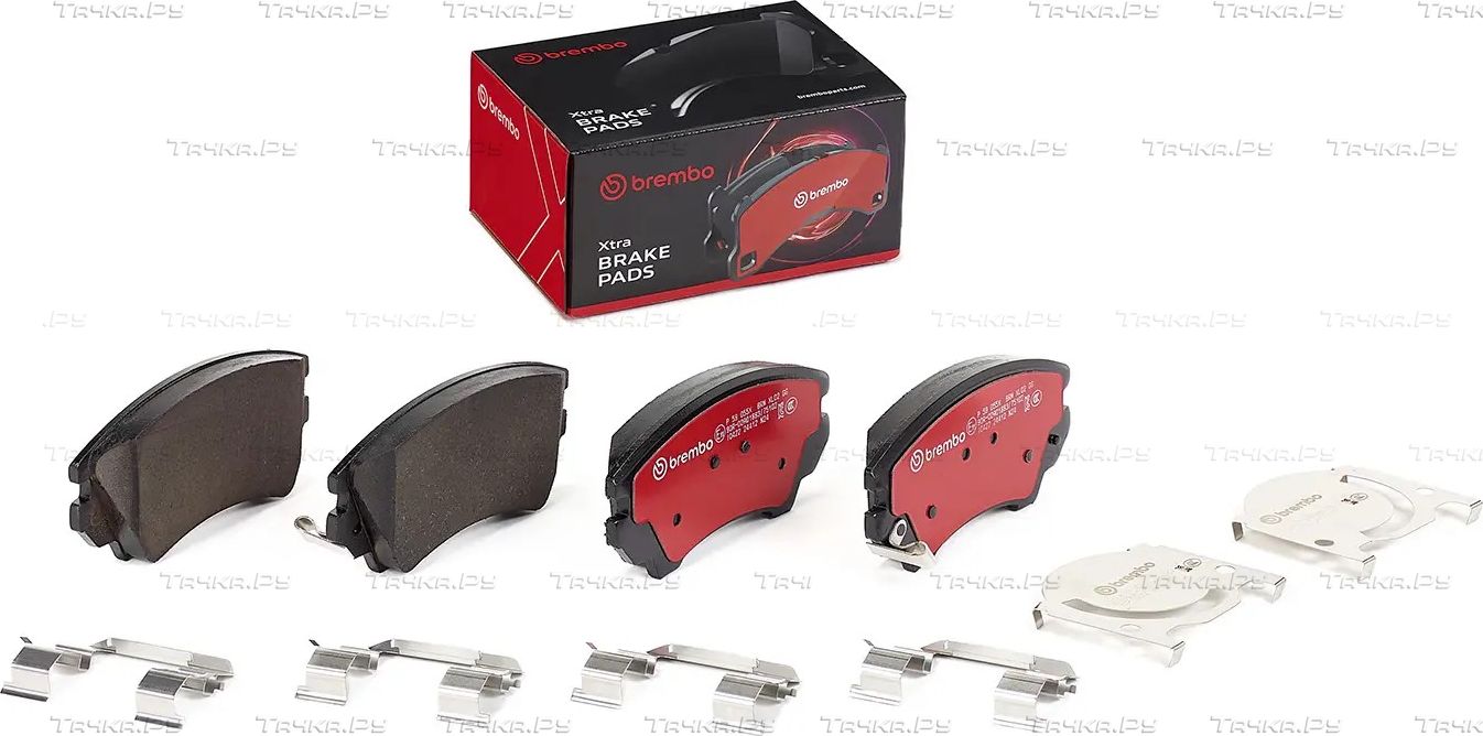 Тормозные колодки Brembo XTRA LINE передние для Bentley Flying Spur I 2013-2019. Артикул P 59 055X