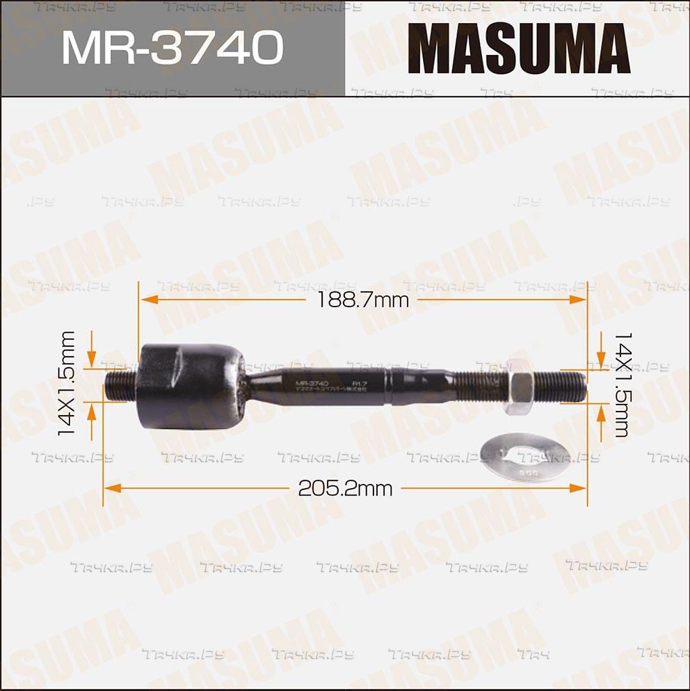 Рулевая тяга Masuma правая/левая для Toyota Mark II IX (X110) 2000-2007. Артикул MR-3740