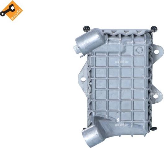 Радиатор масляный (маслоохладитель) для двигателя NRF (алюминий). Артикул 31274