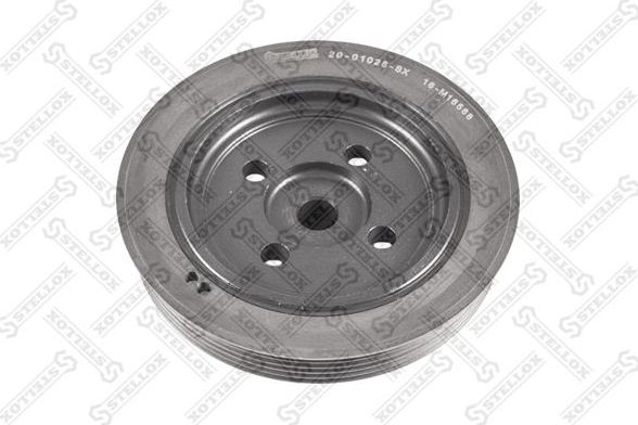 Шкив коленвала Stellox для Ford Fiesta IV 2000-2003. Артикул 20-01028-SX