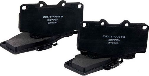 Тормозные колодки Zentparts. Артикул Z07724