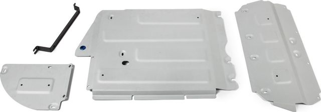 Защита алюминиевая Rival для радиатора и КПП BMW 3 серия VII 4WD 2018-2026. Артикул K333.0536.1