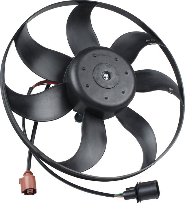 Вентилятор радиатора двигателя JP Group левый для Audi A1 I (8X) 2015-2018. Артикул 1199106200