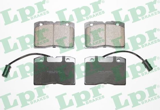 Тормозные колодки LPR передние для IVECO Daily II 1989-1995. Артикул 05P425