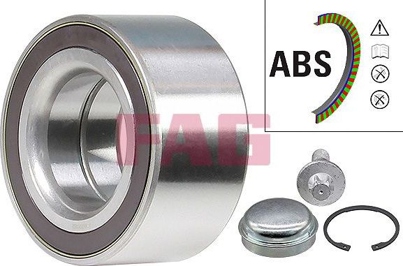 Ступичный подшипник (комплект) Fag. Артикул 713 6680 80