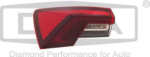 Фонарь задний DPA левый для Skoda Octavia A8 2019-2026. Артикул 89451707802