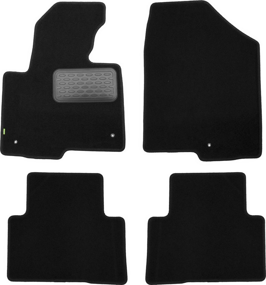 Коврики Klever Standard для салона Hyundai Santa Fe III АКПП кроссовер 2012-2018. Артикул KVR02205401210kh