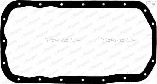 Прокладка маслянного поддона двигателя Payen для Mazda 626 III (GD) 1987-1997. Артикул JJ268
