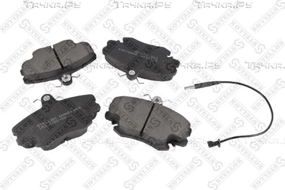 Тормозные колодки Stellox передние для Renault 21 1986-1995. Артикул 152 030-SX