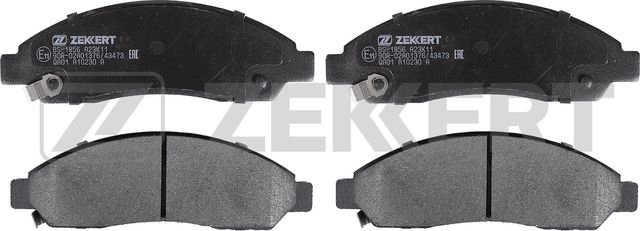 Тормозные колодки Zekkert передние для Isuzu Elf (N-Series) V (NKR8_, NKQ8_) 2003-2007. Артикул BS-1856