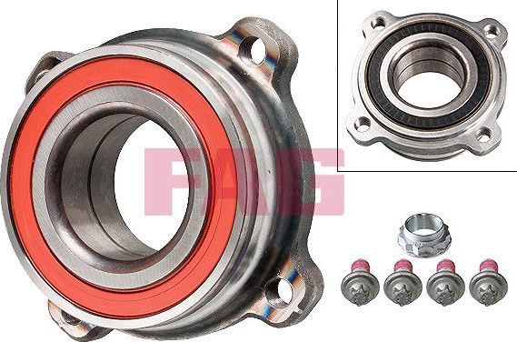 Ступица колеса с интегрированным подшипником Fag задняя для BMW 7 IV (E65/E66) 2001-2008. Артикул 713 6677 80