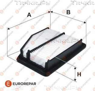 Воздушный фильтр Eurorepar. Артикул 1616248780