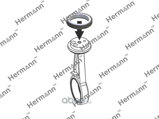 РЕМКОМПЛЕКТ ДЛЯ КОМПРЕССОРА ПНЕВМОПОДВЕСКИ WABCO (Hermann). Артикул HRA2123200104