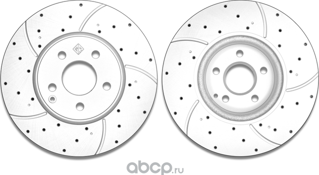 Тормозной диск Gerat DSK-F216P (передний) Platinum Gerat. Артикул DSKF216P
