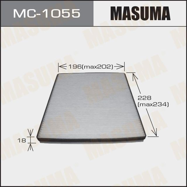 Салонный фильтр Masuma. Артикул MC-1055