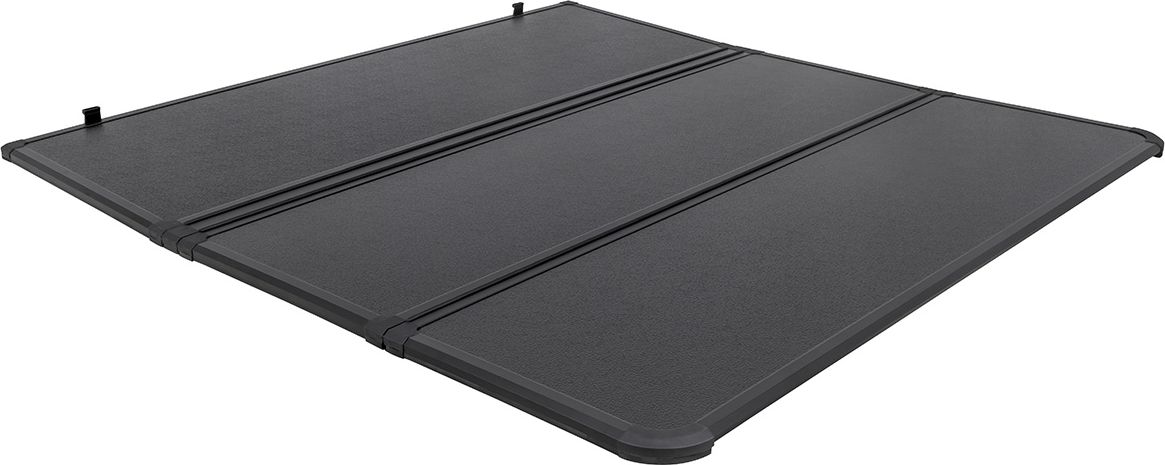 Крышка кузова РИФ трёхсекционная, алюминиевая для Great Wall Poer KingKong 2022-2026 Черная. Артикул ZT88B10