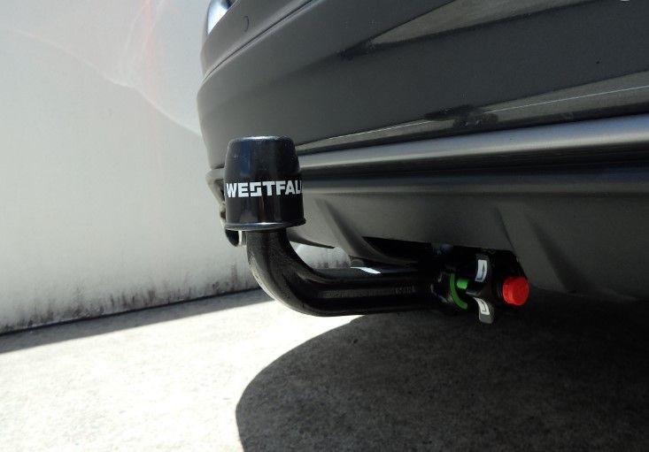 Фаркоп Westfalia для Volvo XC60 (вкл R-Design) 2008-2017. Быстросъемный крюк. Артикул 320115600001