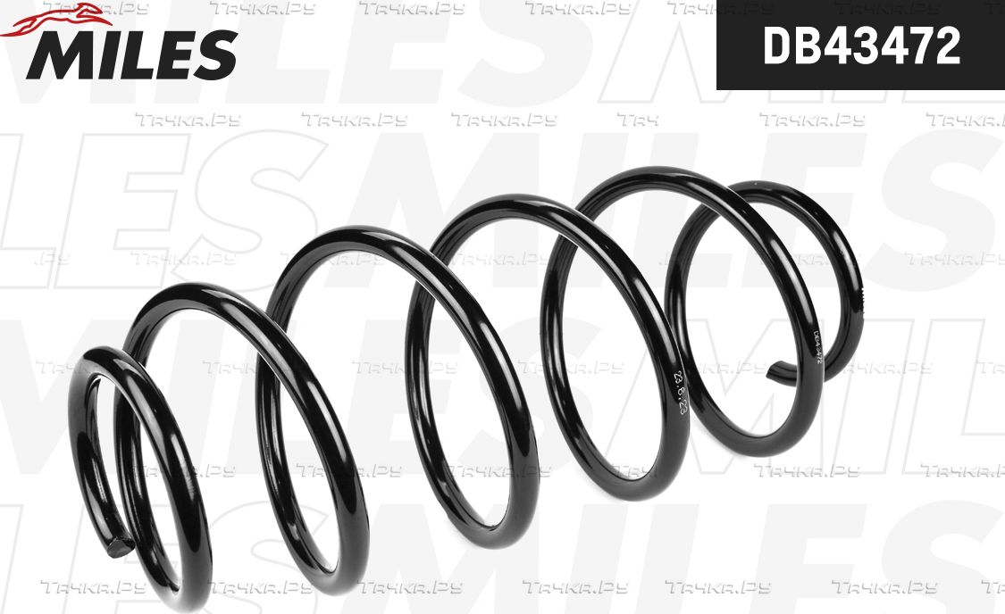Пружина подвески Miles передняя для Citroen C4 I 2006-2013. Артикул DB43472