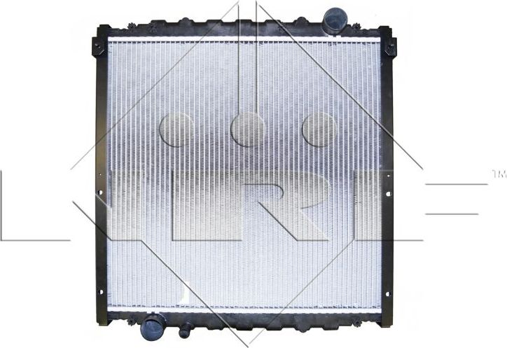 Радиатор охлаждения двигателя NRF (алюминий). Артикул 51569A