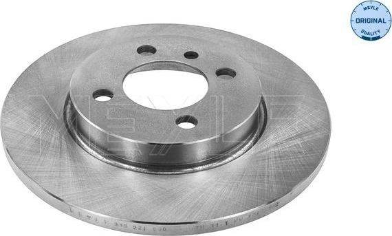 Тормозной диск Meyle Original передний для BMW 3 II (E30) 1982-1991. Артикул 315 521 3009