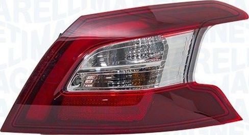 Фонарь задний Magneti Marelli левый для Peugeot 308 II 2013-2026. Артикул 714081250701