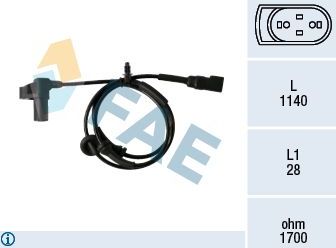 Датчик ABS FAE. Артикул 78345