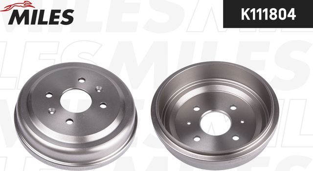 Тормозной барабан Miles задний для Chevrolet Aveo I 2005-2012. Артикул K111804