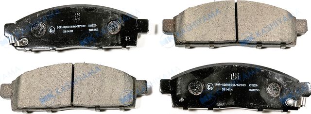 Тормозные колодки MK Kashiyama передние для Fiat Fullback I 2016-2026. Артикул D6141M