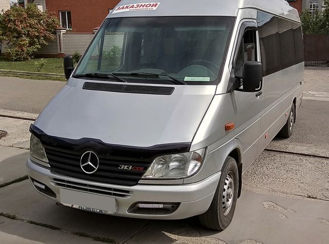 Дефлектор SIM для капота Mercedes-Benz Sprinter Classic W909 2013-2026 (Россия). Артикул SMERSPR0012