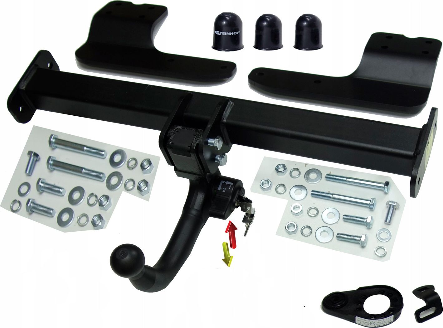 Фаркоп Steinhof для Transit Custom 2012-2026. Быстросъемный крюк. Артикул F-308