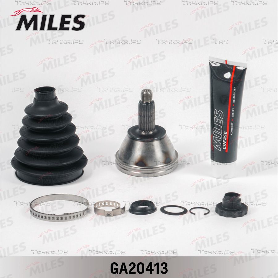 Шрус наружный (граната) Miles передний для Skoda Fabia I 1999-2008. Артикул GA20413
