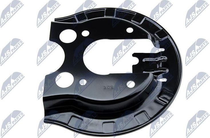 Кожух (щиток) тормозного диска NTY. Артикул HTO-PE-003