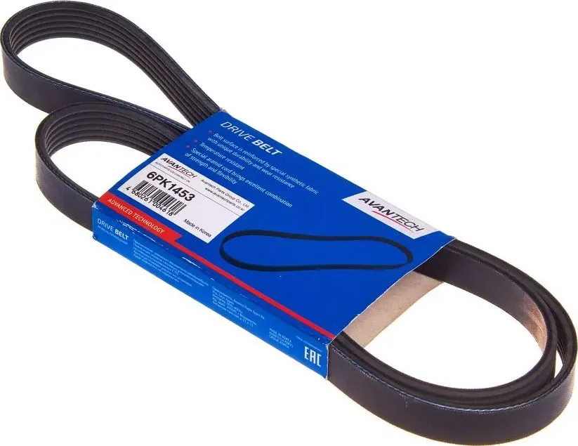 Ремень поликлиновый (Avantech). Артикул 6PK1453