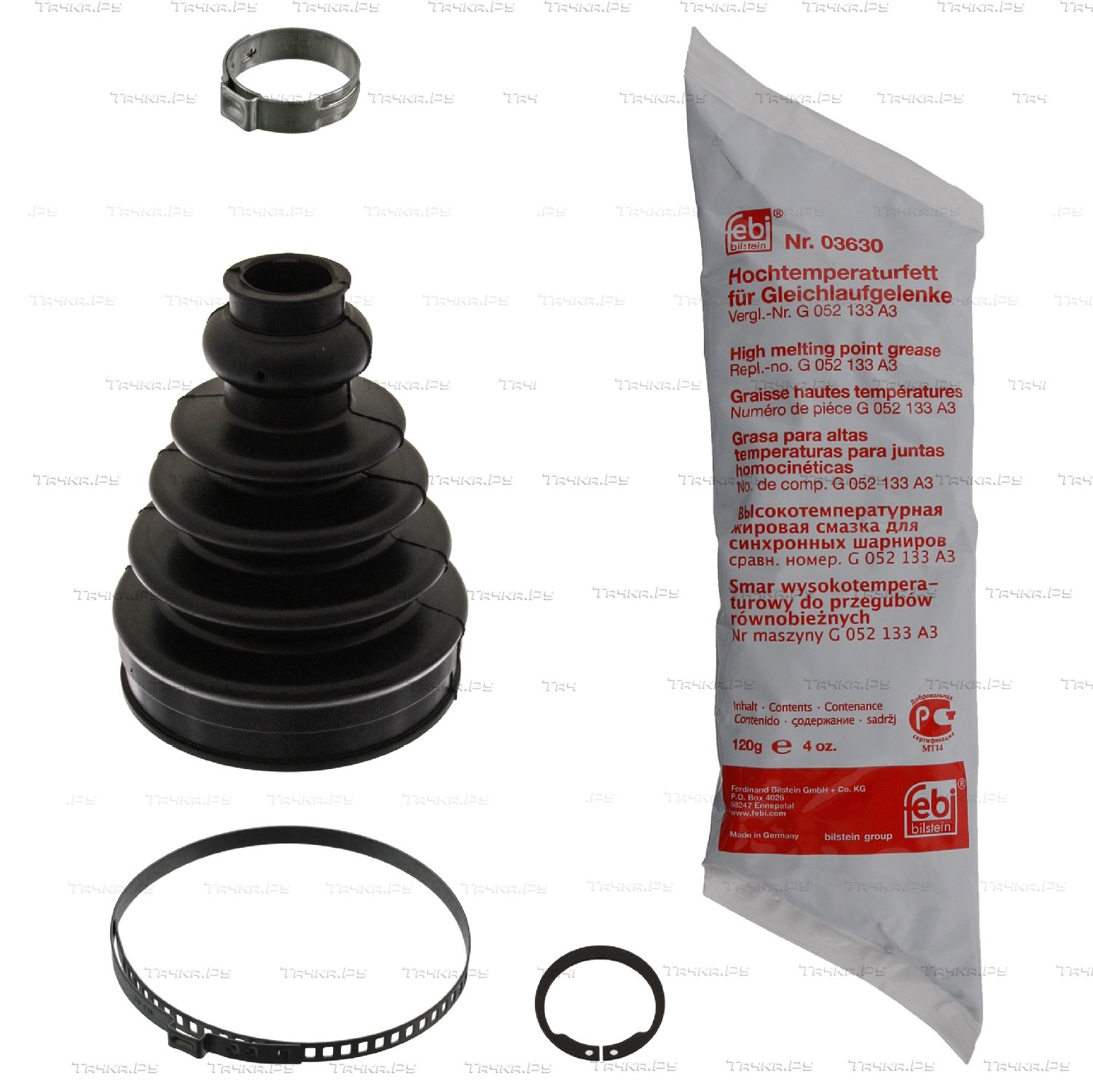 Пыльник ШРУСа внутренний Febi Bilstein передний для Volkswagen Sharan I 1995-2010. Артикул 38339
