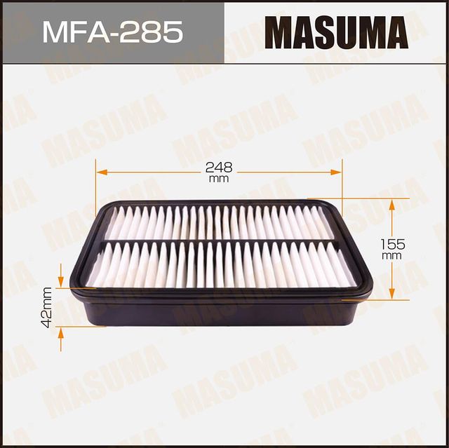 Воздушный фильтр Masuma. Артикул MFA-285