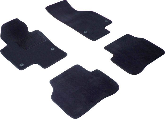 Коврики текстильные Seintex на нескользящей основе для салона Volkswagen Passat B6 2005-2011. Артикул 82393