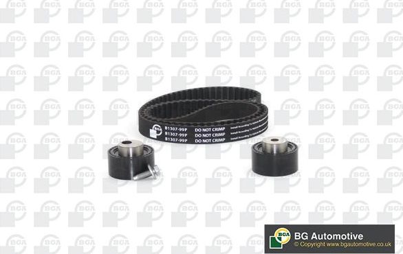 Ремень ГРМ с роликами (комплект) BGA. Артикул TB1408K