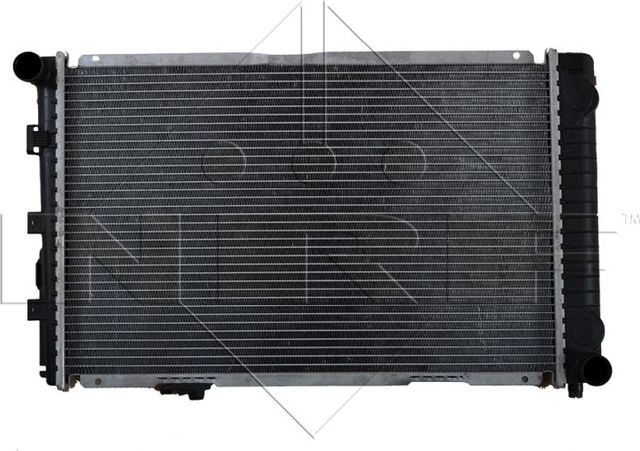 Радиатор охлаждения двигателя NRF (алюминий) для Mercedes-Benz 190 (W201) 1982-1993. Артикул 58925