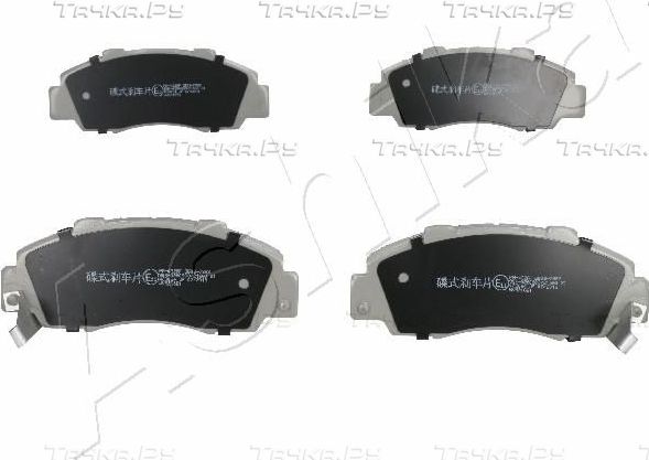 Тормозные колодки ASHIKA передние для Honda Integra IV 2002-2006. Артикул 50-04-432
