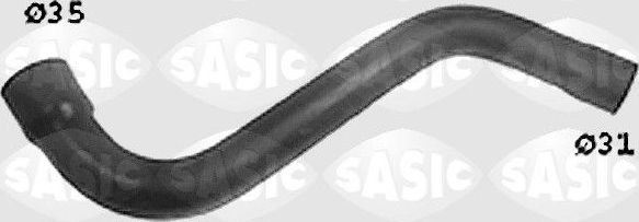 Патрубок радиатора (системы охлаждения) Sasic. Артикул SWH0413