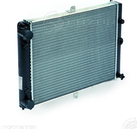 Радиатор охлаждения двигателя Luzar (алюминий) для ВАЗ Samara (2108, 2109, 2113, 2114) 1986-2013. Артикул LRc 01080b