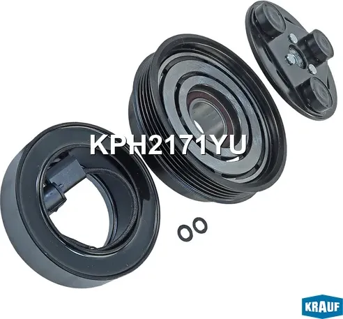 Шкив HYUNDAI Sonata 5 компрессора кондиционера KRAUF Krauf. Артикул KPH2171YU