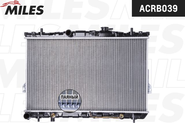 Радиатор охлаждения двигателя Miles (алюминий). Артикул ACRB039