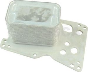 Радиатор масляный (маслоохладитель) для двигателя OSSCA для Alpina D3 F30 2013-2018. Артикул 34225