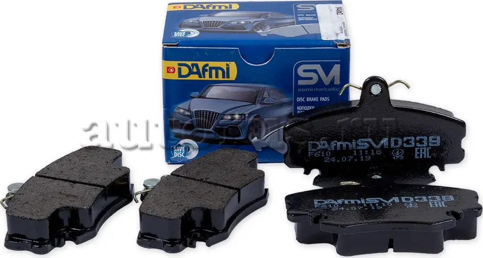 Колодки тормозные передние Renault Logan Sandero Lada Largus (410602192R) (Dafmi) Dafmi. Артикул D339SM