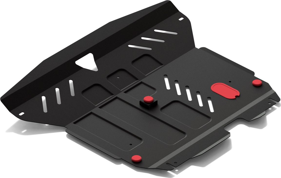 Защита АвтоБРОНЯ для картера и КПП Hyundai Matrix 2001-2008. Артикул 111.02314.2